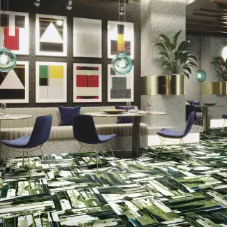 My Saga² Aquarel Green - Room scene